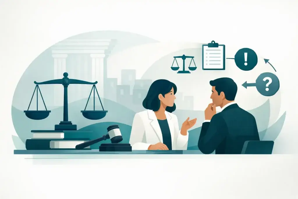 Consultoria jurídica para tomada de decisão
